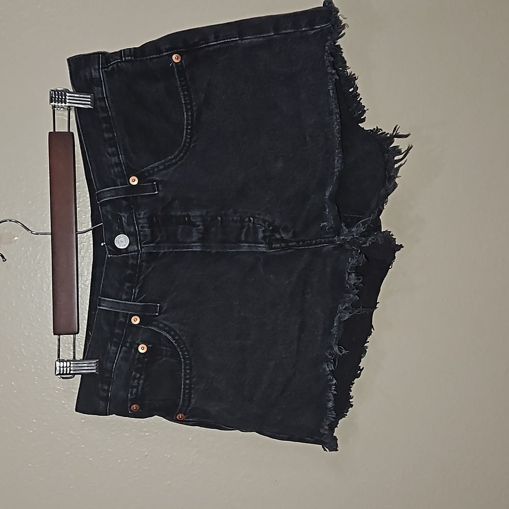 Levi's womens 501 button fly jean shorts